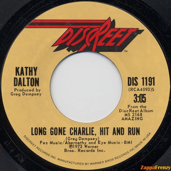Long Gone Charlie, Hit And Run